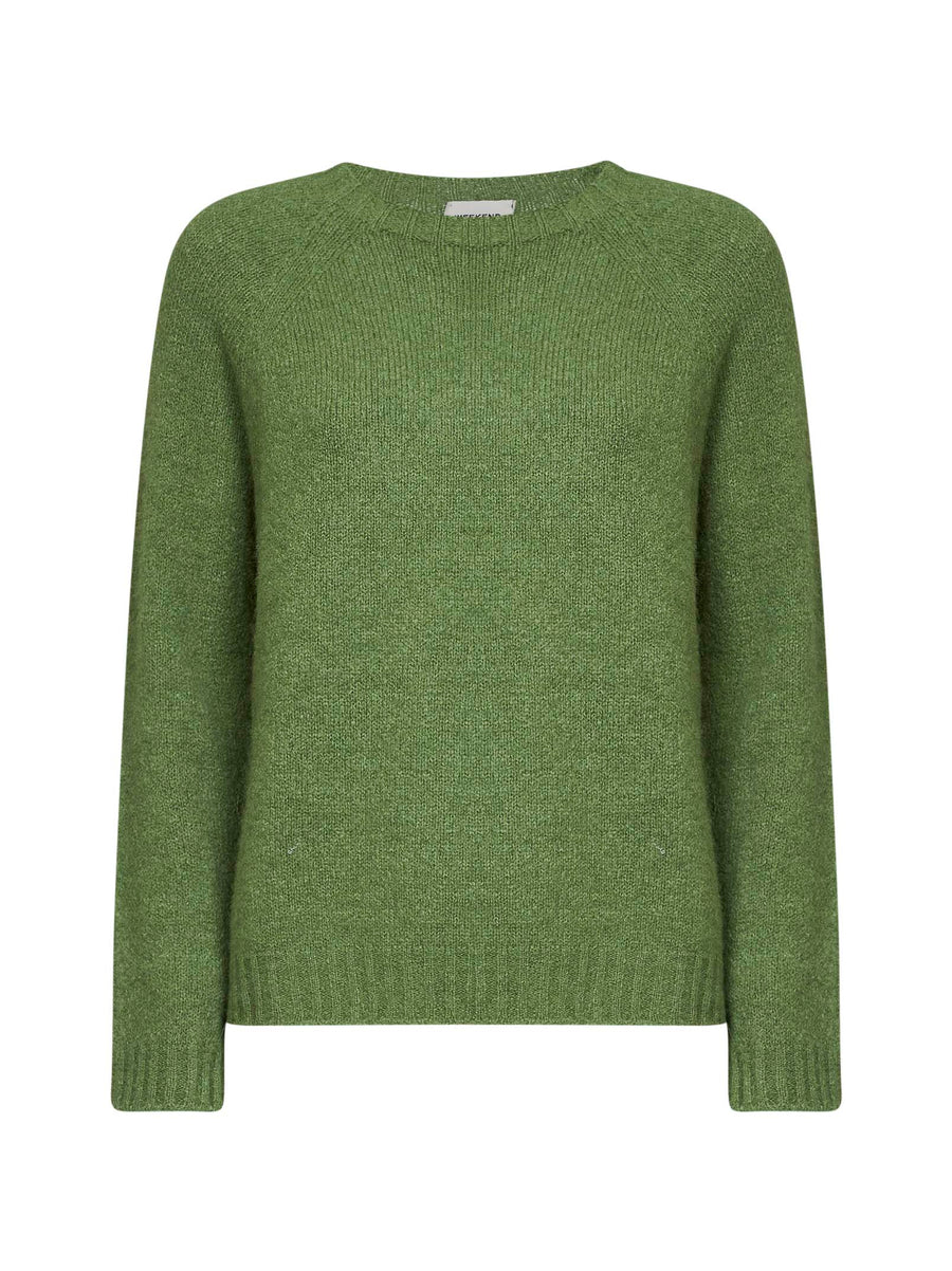 Sweater Wkdghiacci Pistachio Alpaca Blend Green
