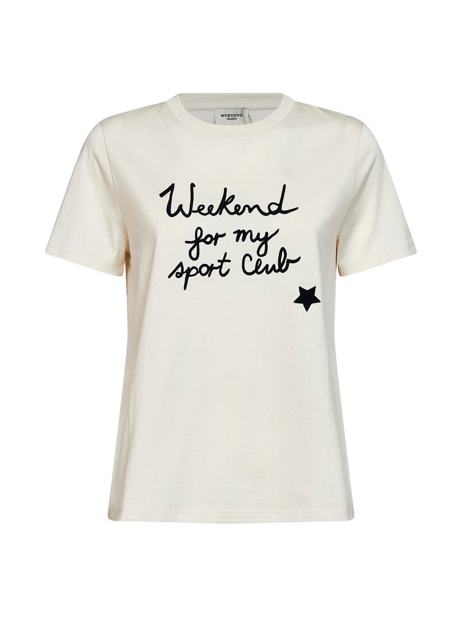 T-Shirt Wkdedison White Jersey Cotton T-shirts & Jerseys