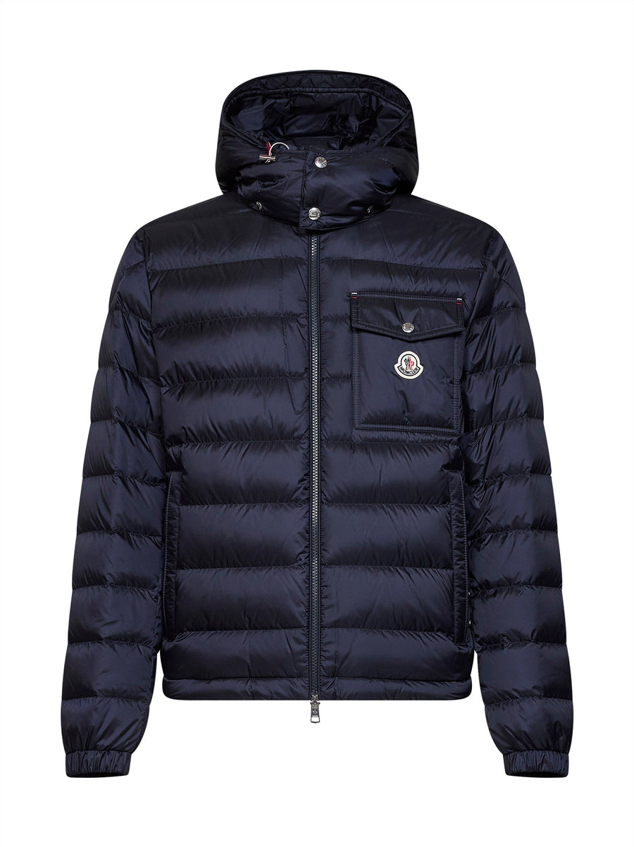 Down Jacket Verith Blue Polyamide Padded &