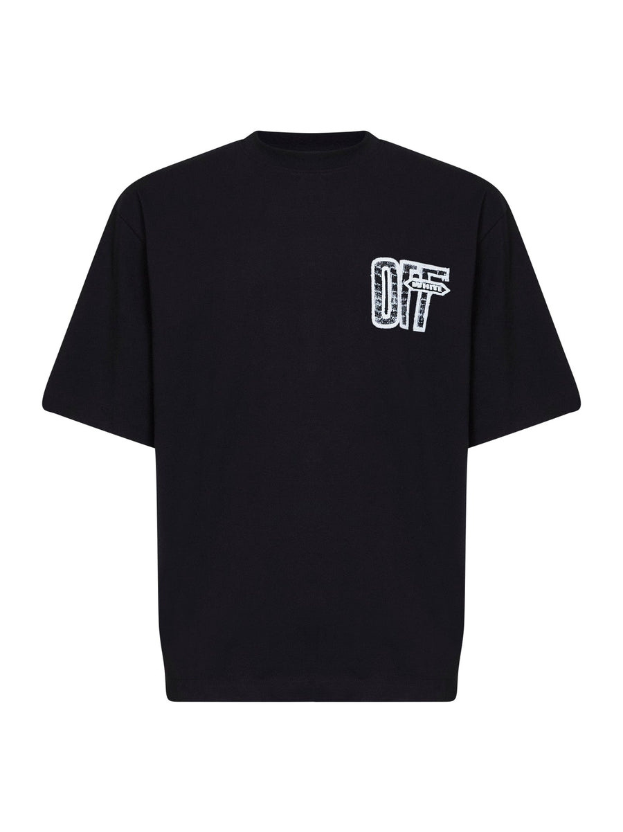 T-Shirt Motion Arrow Black Cotton T-shirts