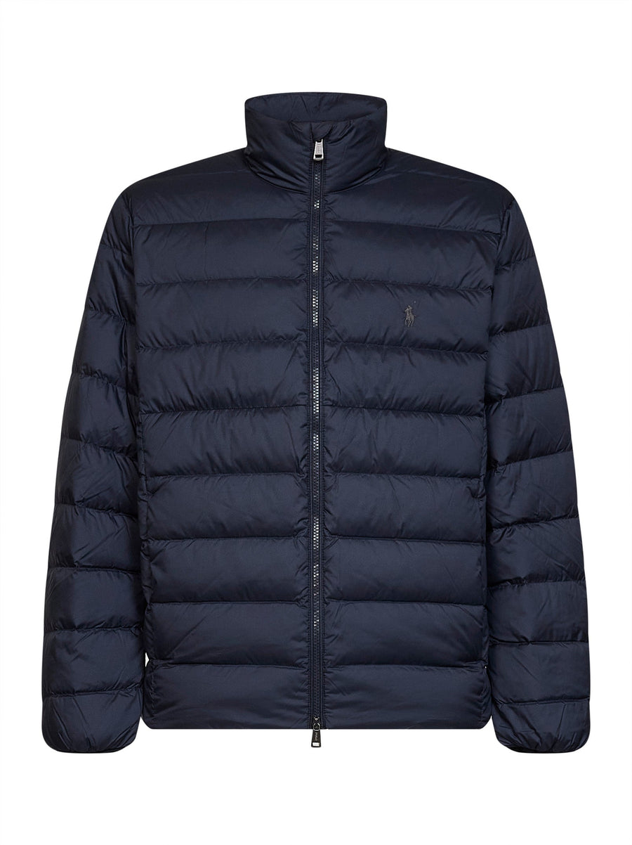 Down Jacket The Colden Packable Blue Recycled Polyester Padded &