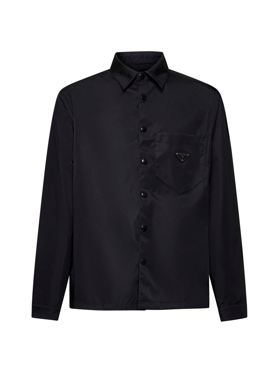 Shirt Re-Nylon Black Recycled Polyamide