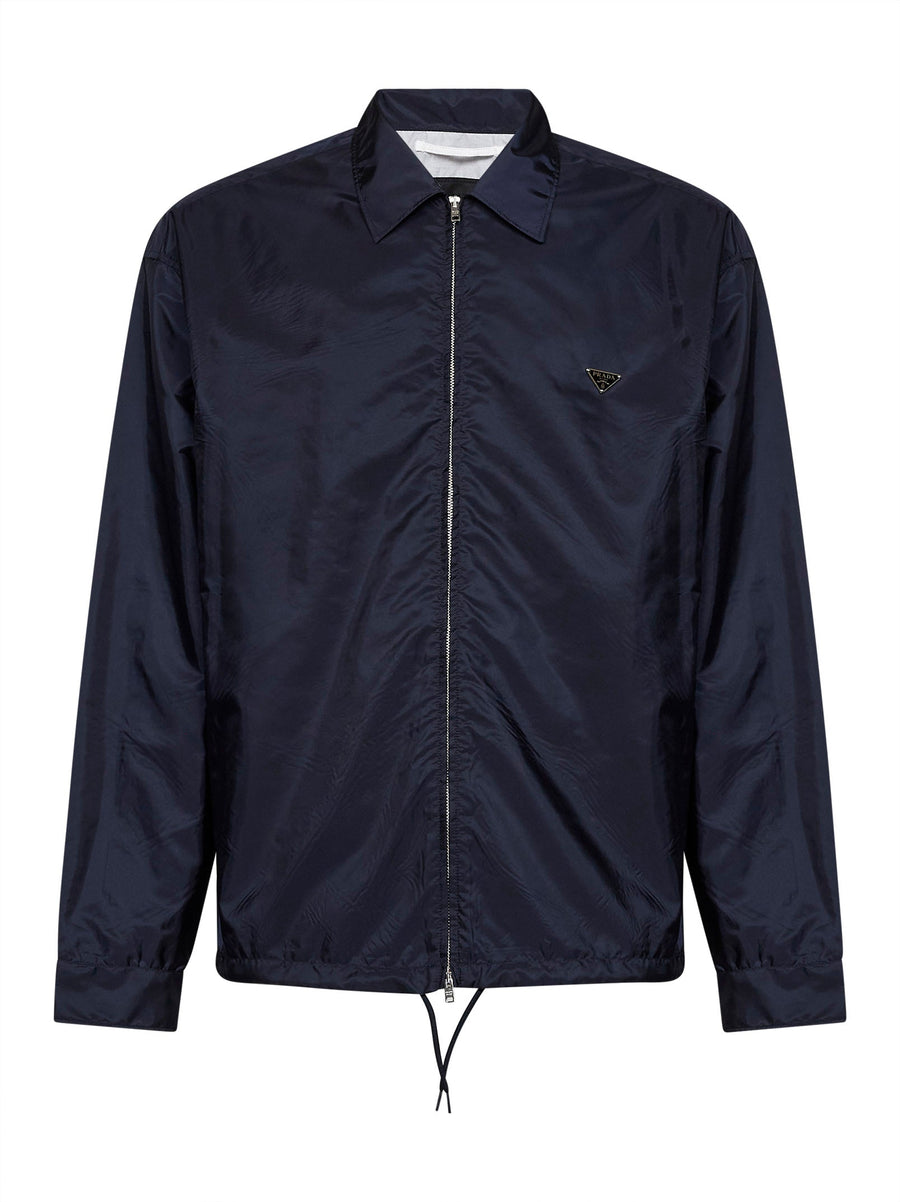 Shirt Re-Nylon Blue Recycled Polyamide