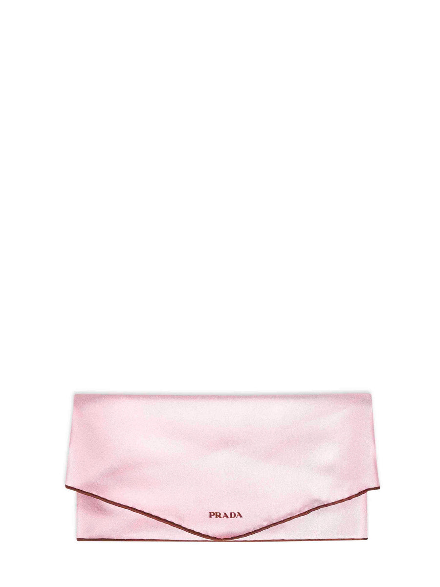 Silk Twill Scarf Heather Pink