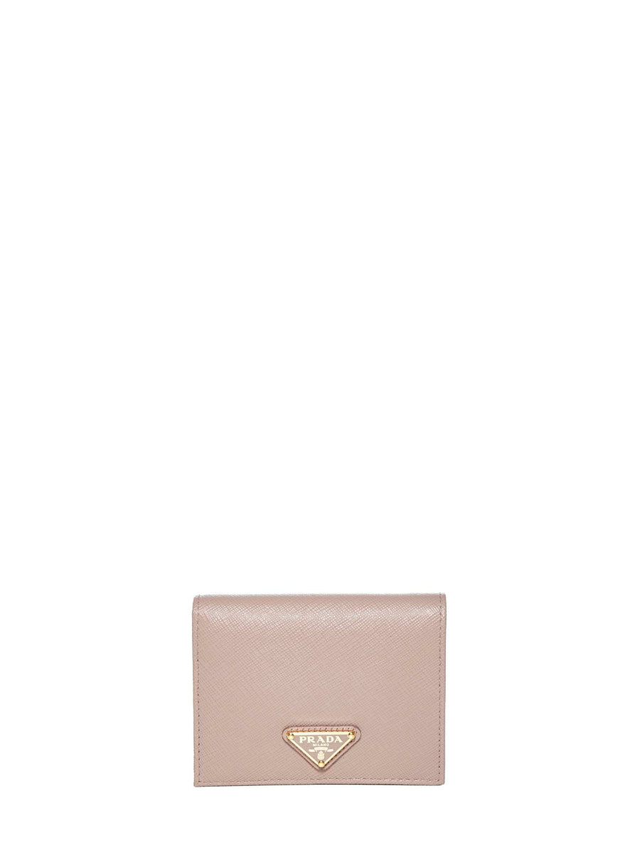 Wallet Saffiano Leather Pink Calf & Purses