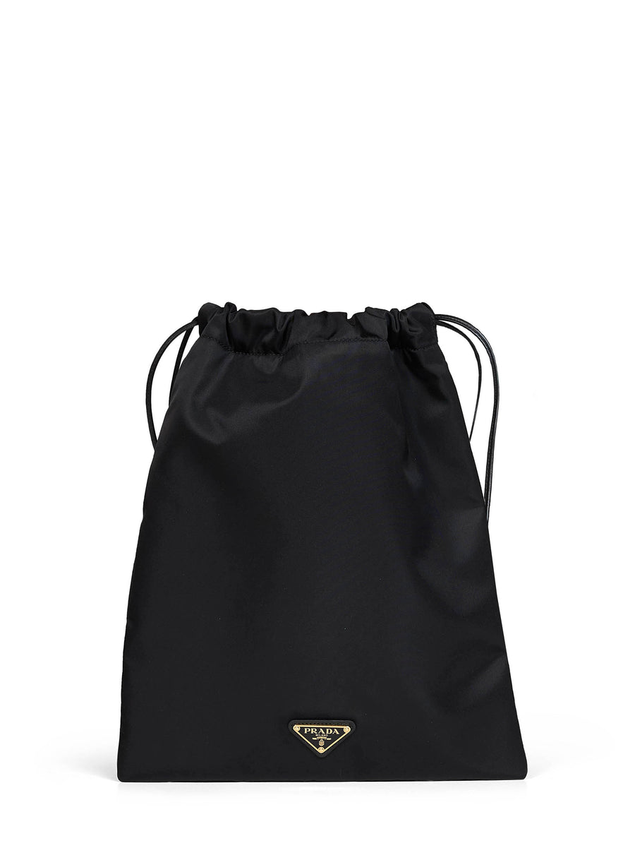 Pouch Bag Wish Black Recycled Polyamide Shoulder