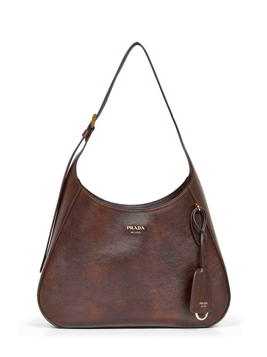 Shoulder Bag Boogie Cocoa Leather Brown Calf Handbags