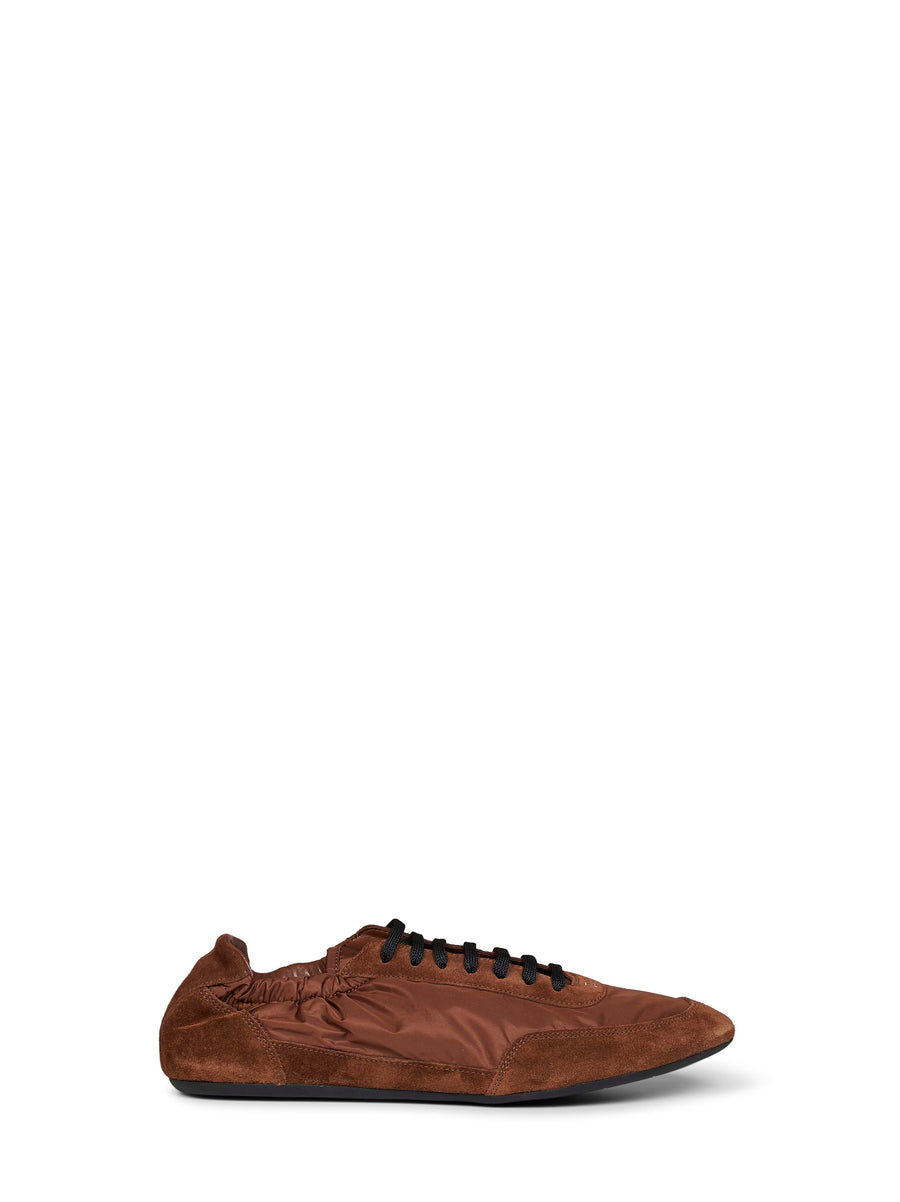 Sneakers Collapse Rosewood Brown Polyamide Trainers