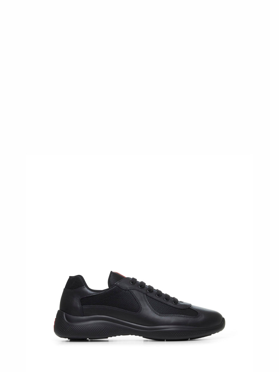 Sneakers Americas Cup Patent Leather Black Polyamide Trainers