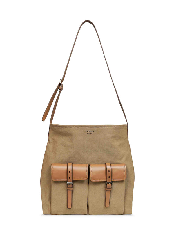 Crossbody Bag Route Khaki Polyamide Shoulder