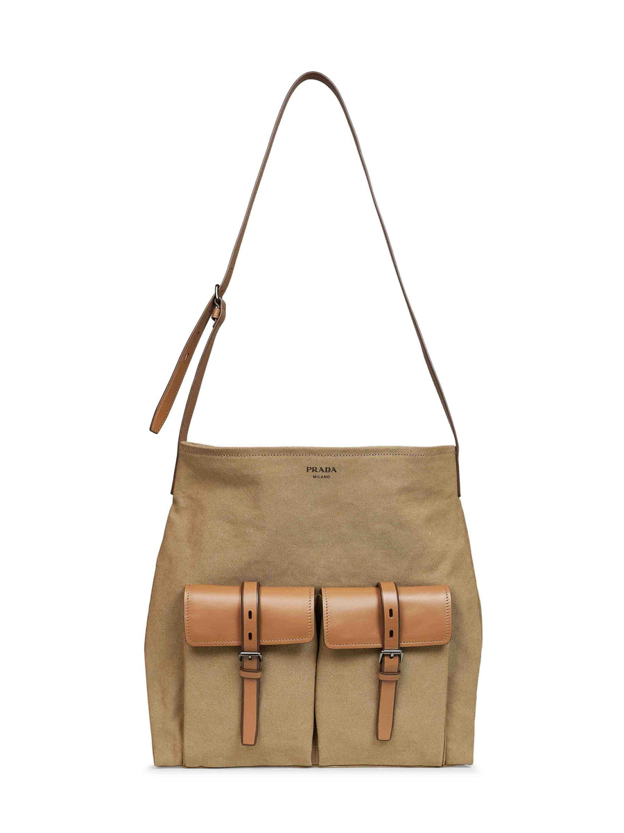 Crossbody Bag Route Khaki Polyamide Shoulder
