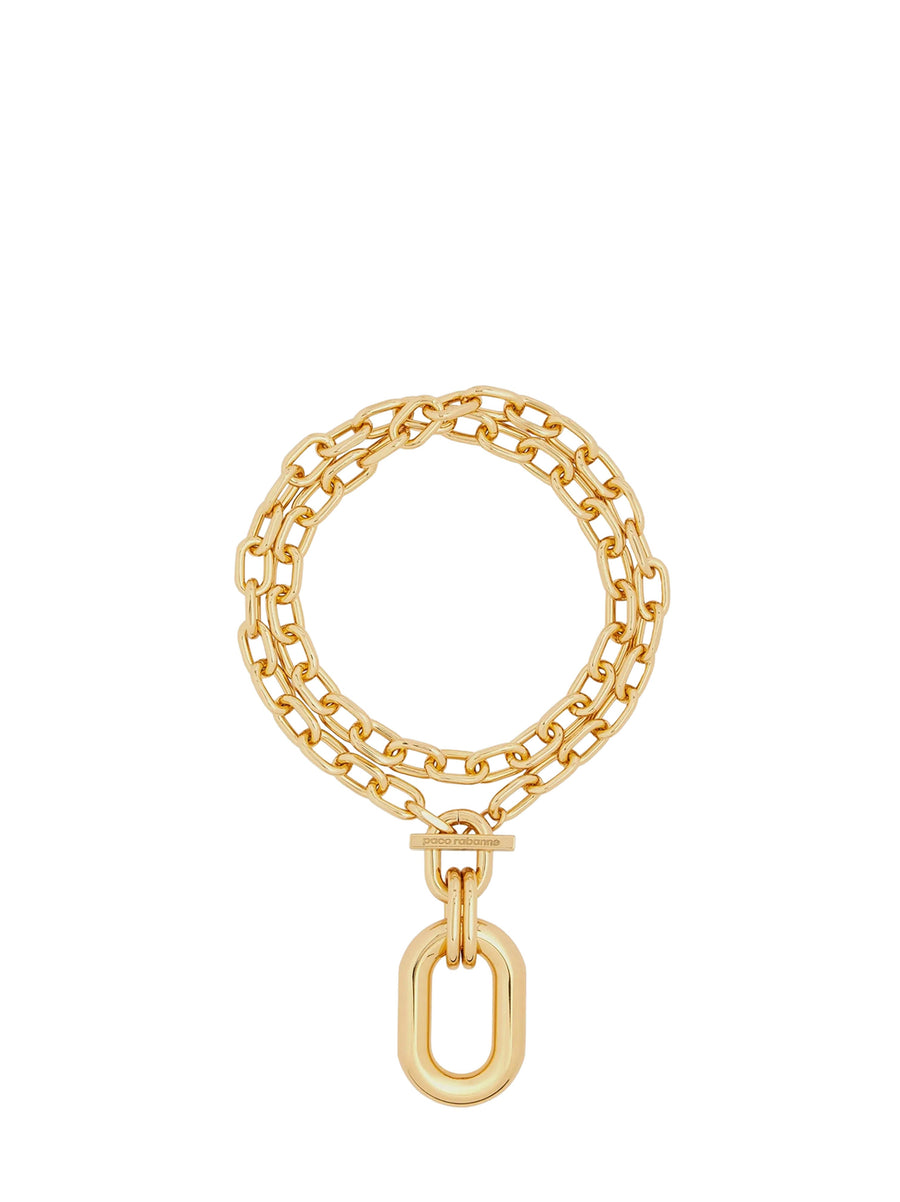 Necklace Double Xl Link Gold Aluminium Necklaces