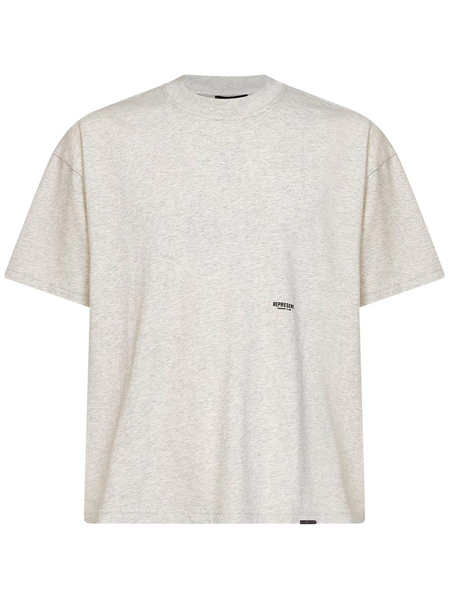 T-Shirt Micro Owners Club Ecru Cotton T-shirts