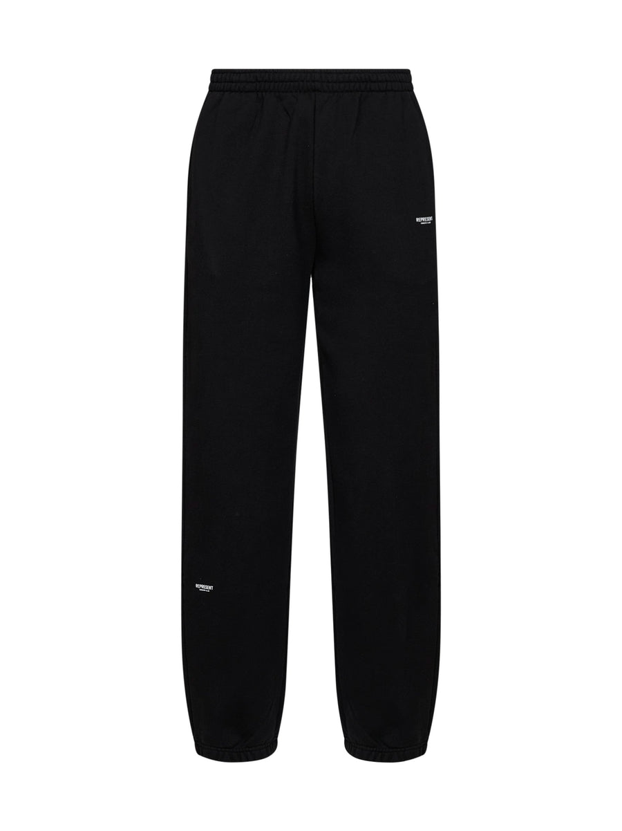 Sweatpants Micro Owners Club Black Cotton Trousers