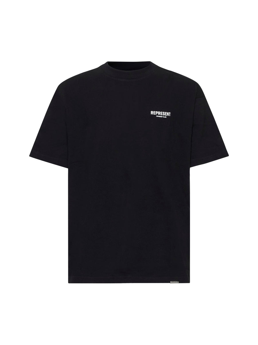 T-Shirt Owners Club Black Cotton T-shirts