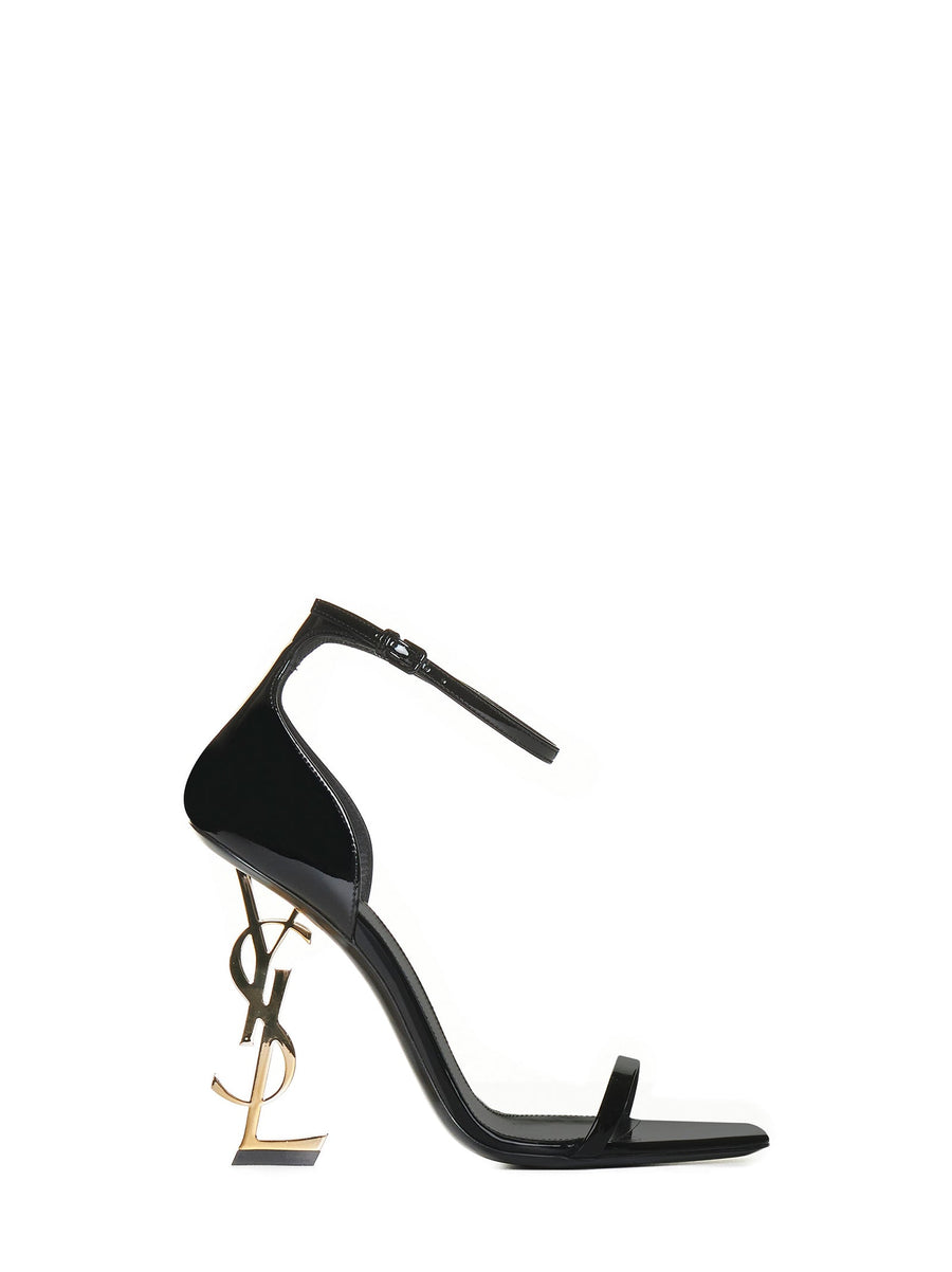 Sandals Opyum Black Patent Leather Calfskin