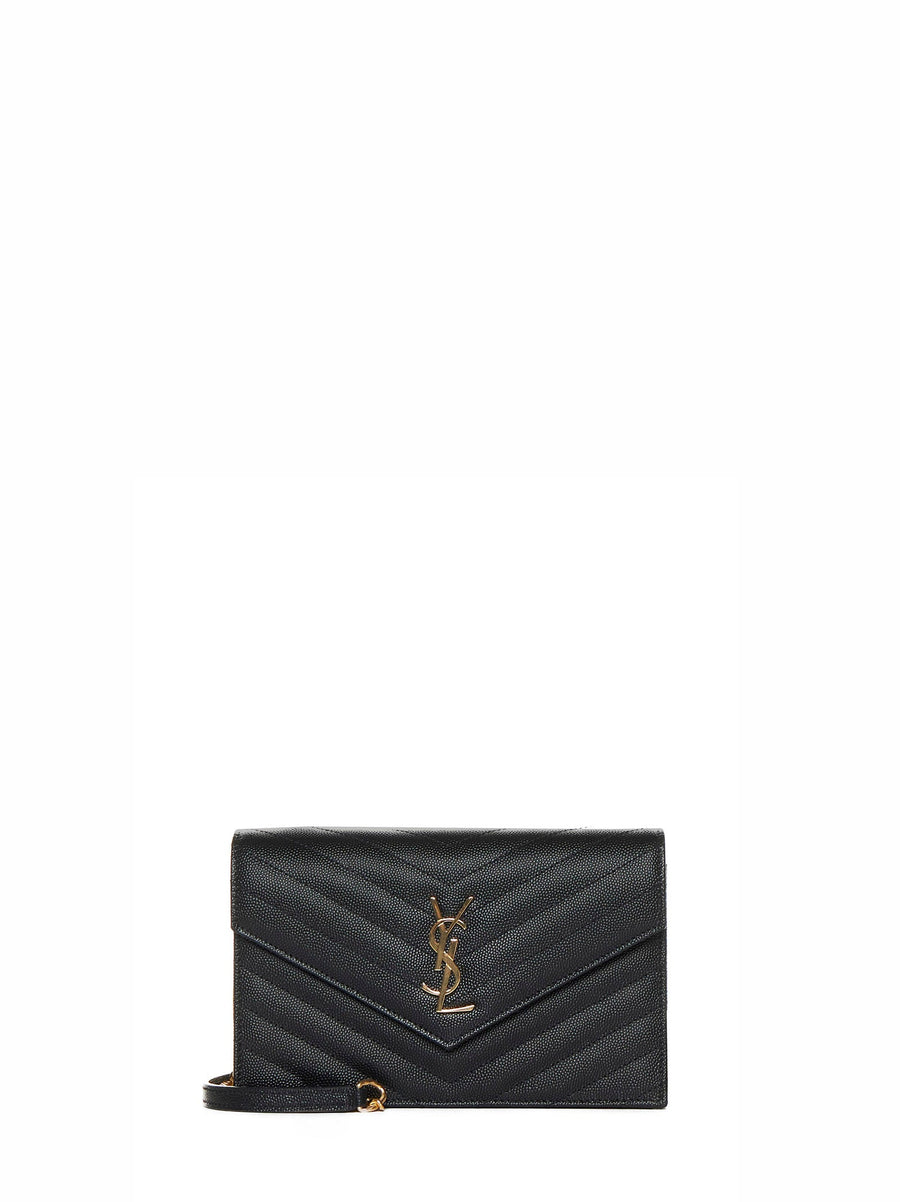 Envelope Clutch Cassandre Classic Black Leather Calf