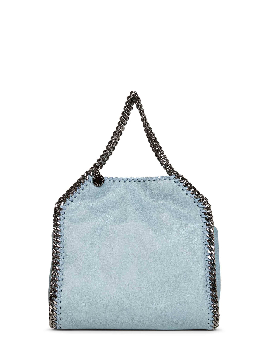 Tote Bag Falabella Mini Light Blue Polyester Shoulder