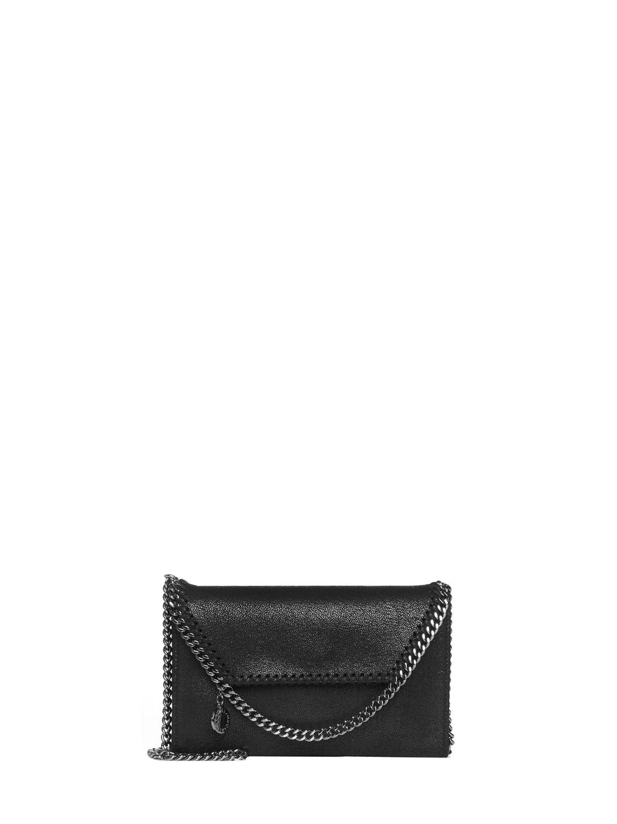 Crossbody Wallet Falabella Black Polyester & Purses