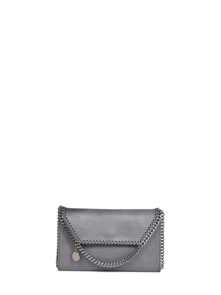 Crossbody Wallet Falabella Grey Polyester Shoulder Bags