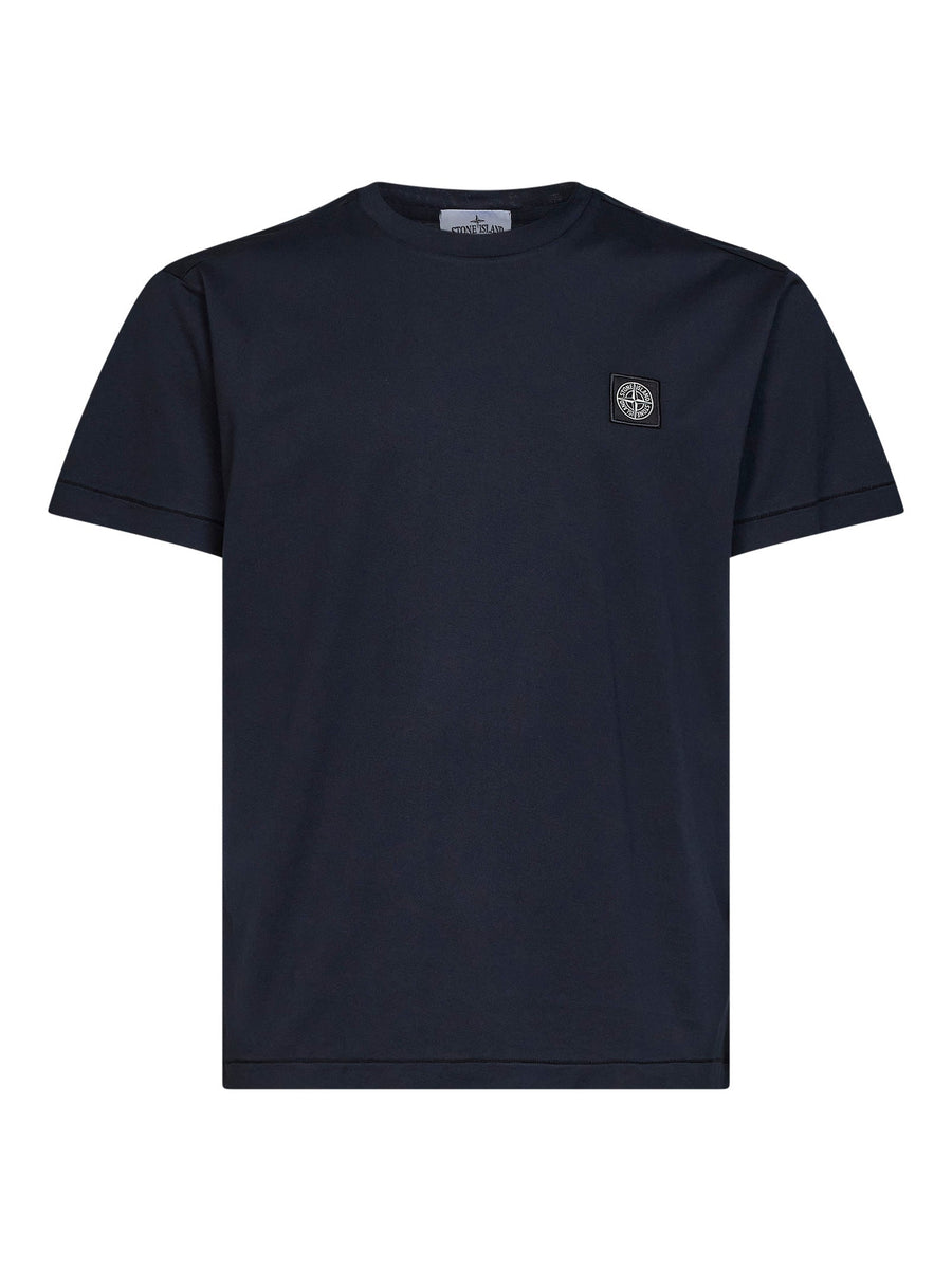 T-Shirt Cotton Jersey Navy Blue T-shirts