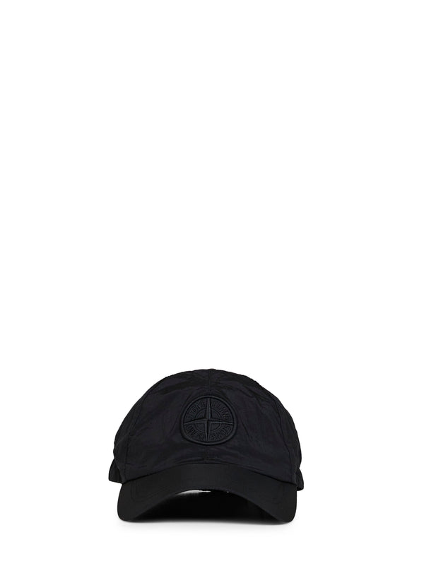 Baseball Cap Nylon Black Polyamide Hat