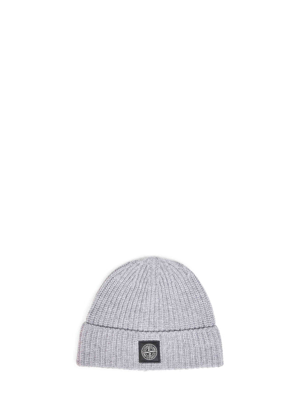 Beanie Rws Geelong Melange Grey Virgin Wool Hat