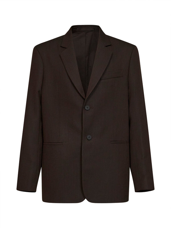 Blazer Rover Coffee Virgin Wool Brown Jacket