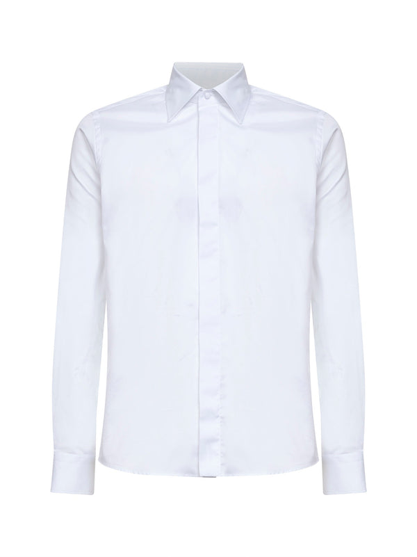 Shirt Cotton Poplin Ivory