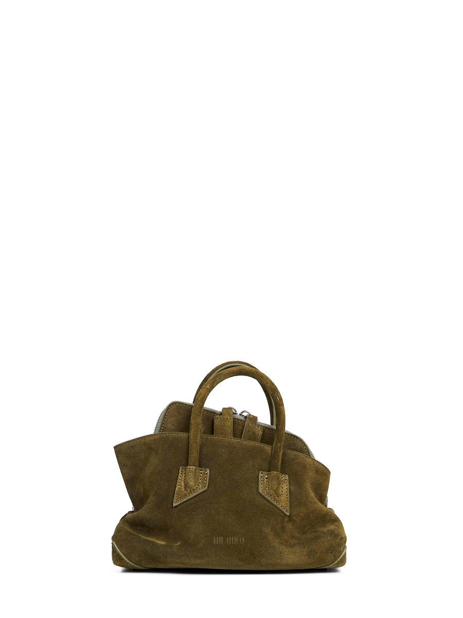 Top Handle Bag La Passeggiata Mini Green Calf Leather (bos Taurus) Handbags