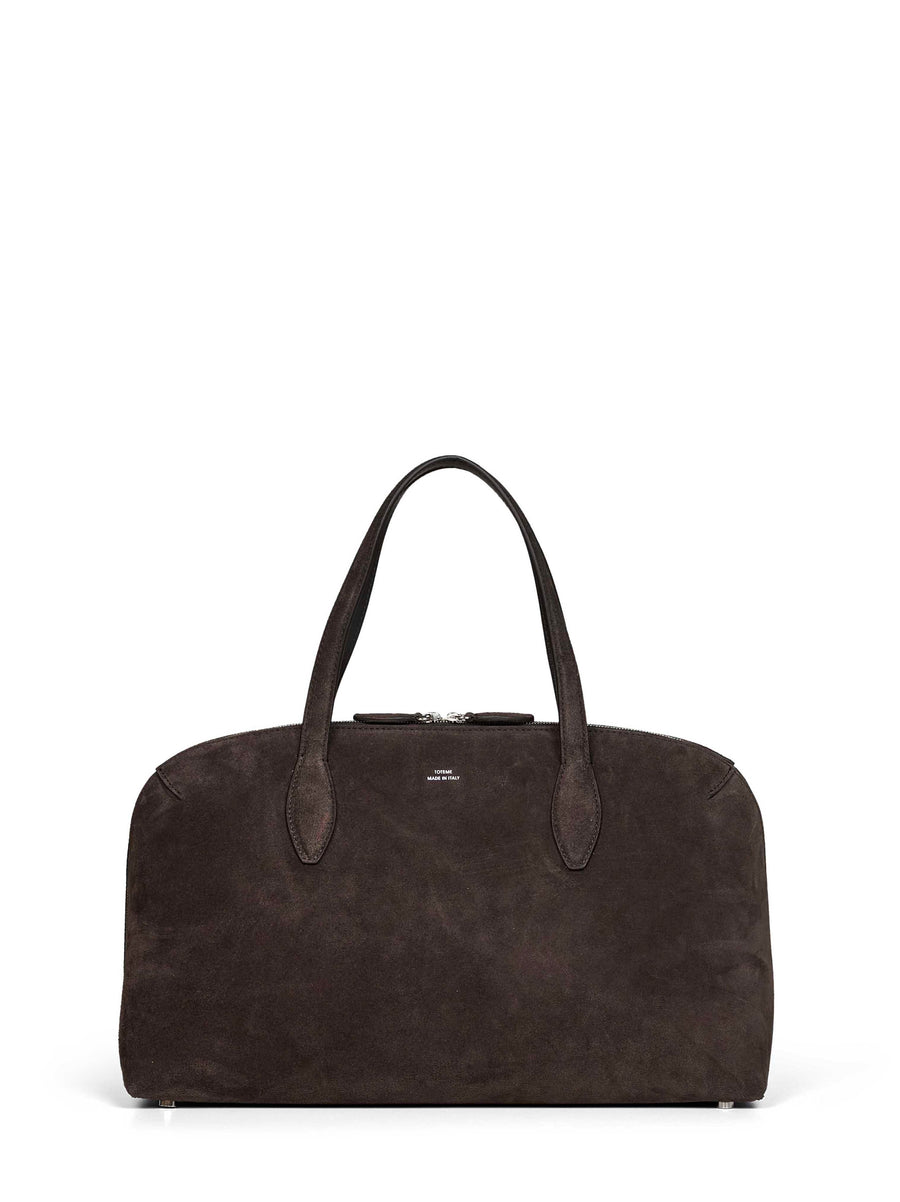 Tote Bag Brown Calf Leather Shoulder