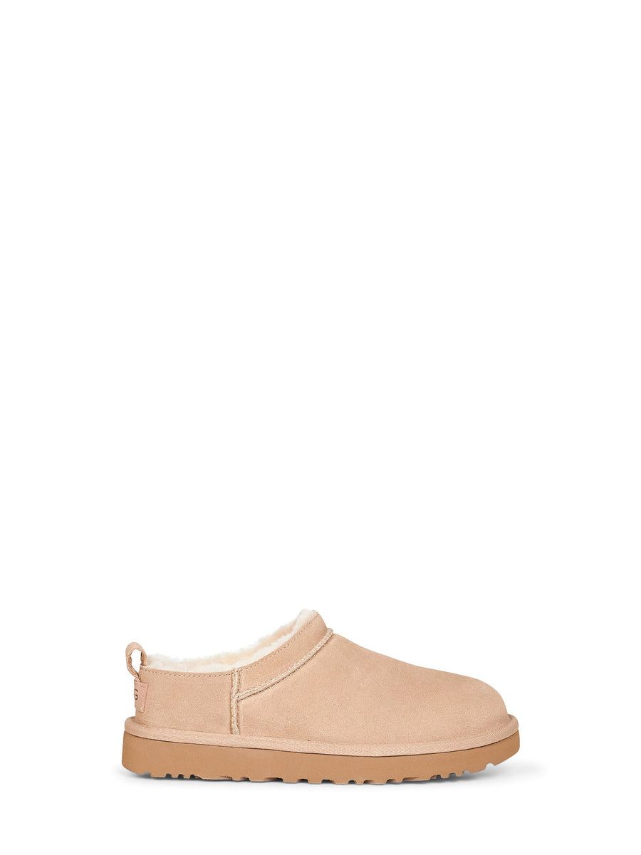 Mules Sand Classic Micro Beige Calfskin Leather