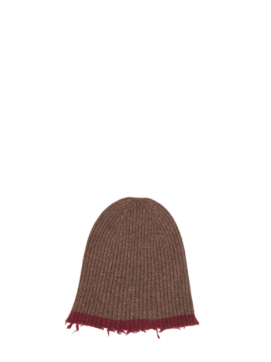 Beanie Cashmere Brown Hat