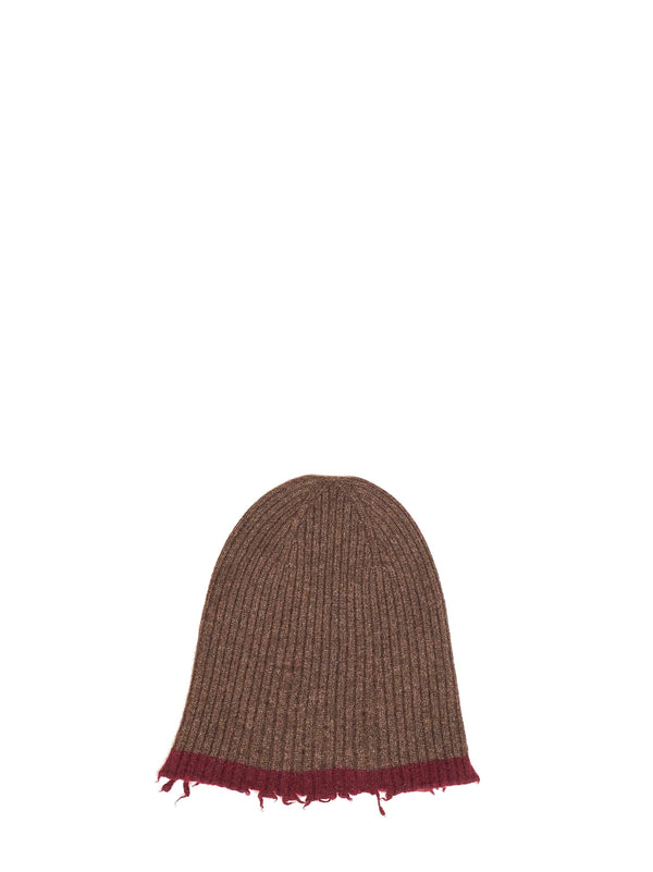 Beanie Cashmere Brown Hat