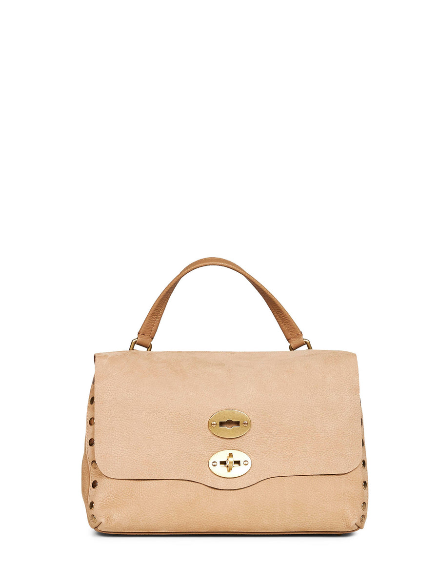 Handbag Postina Beige San Gimignano Bovine Leather Handbags