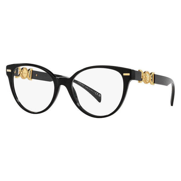Versace VE3334GB1 eyeglasses in black