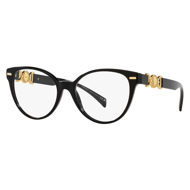 Versace VE3334GB1 eyeglasses in black