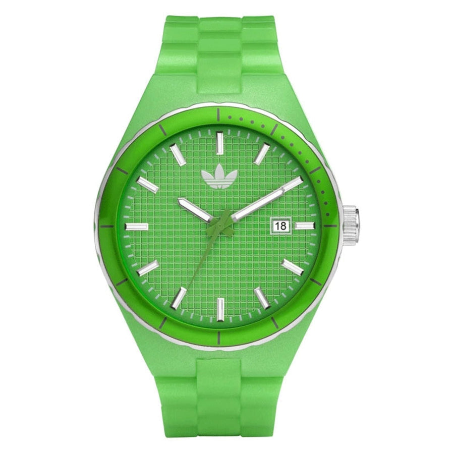 Adidas Stainless steel case watch in green