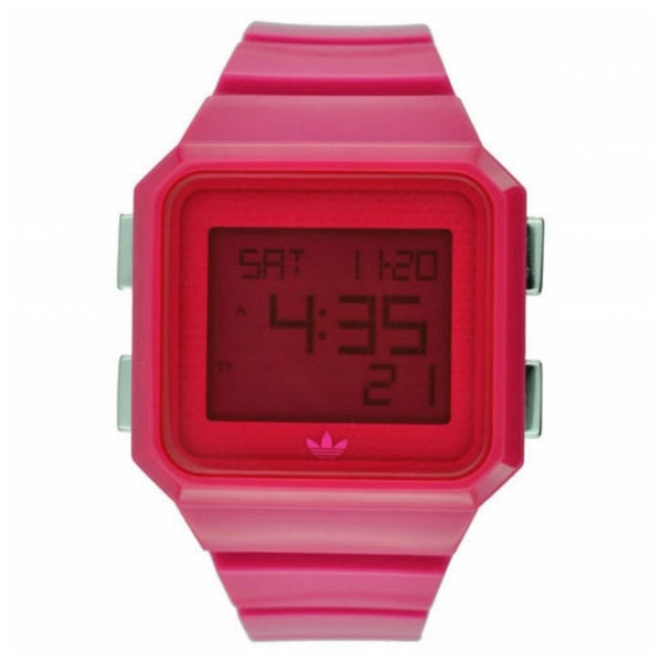 Adidas Resin case watch in pink