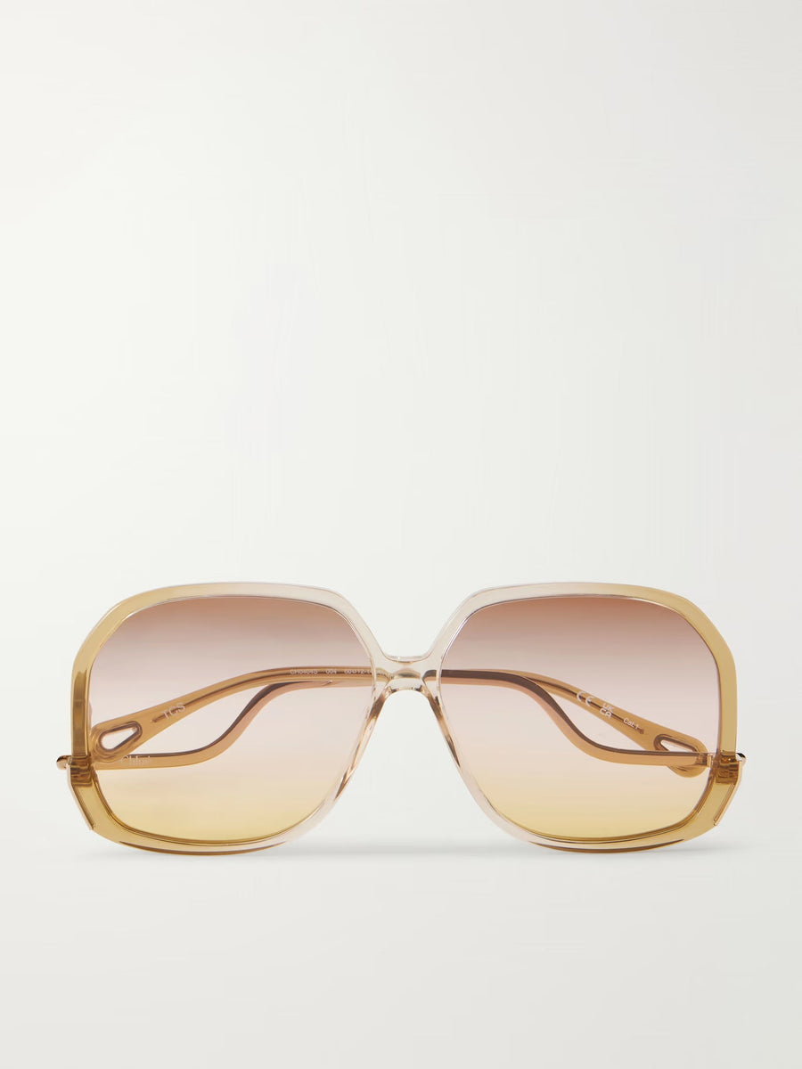 نظارات شمسية Chloé CH0404S-004 — أصفر