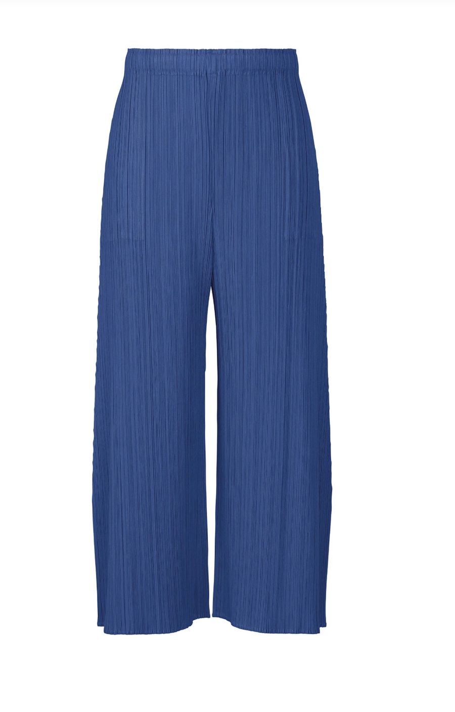 Pleats Please Issey Miyake Pleated Trousers — Blue