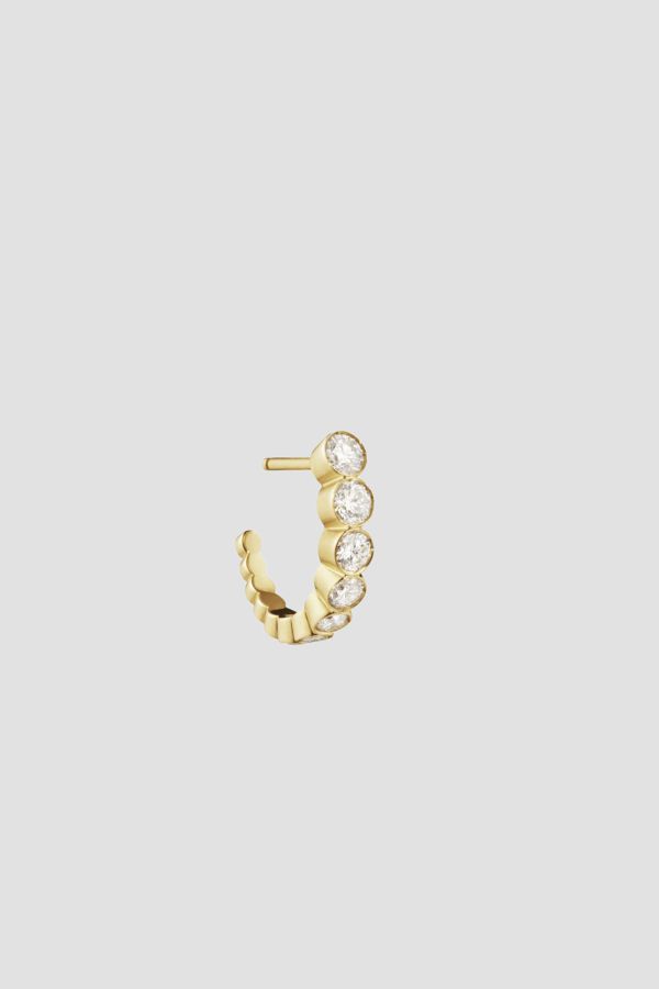 Sophie Bille Brahe Petite Boucle Ensemble Earrings — Gold