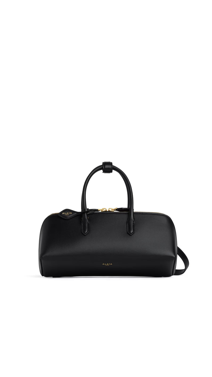 Maison AlaïA Sac Delta Mini Bag — Black