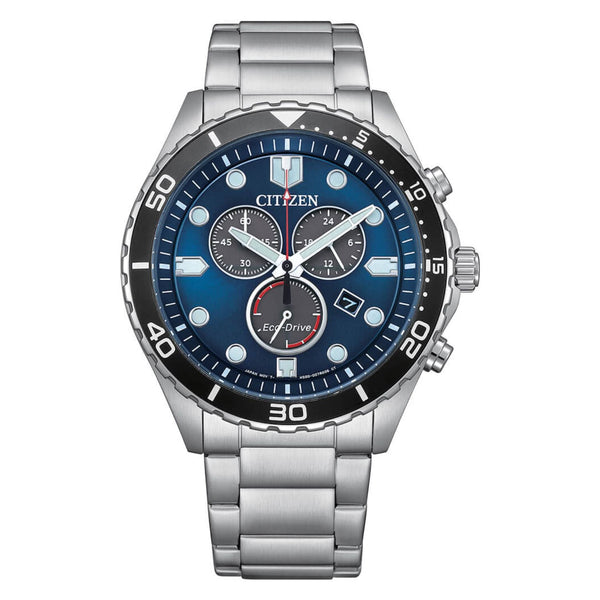 Citizen Stainless steel case watch in blue