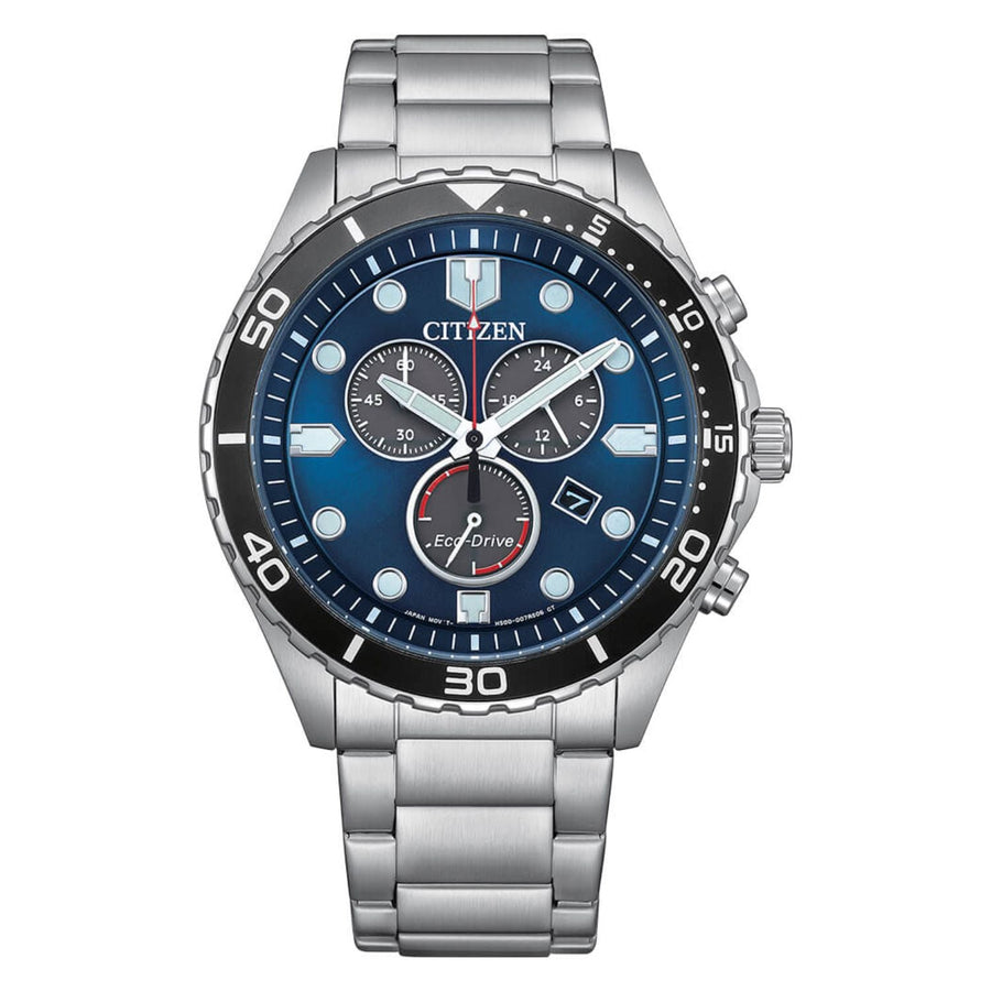 Citizen Stainless steel case watch in blue
