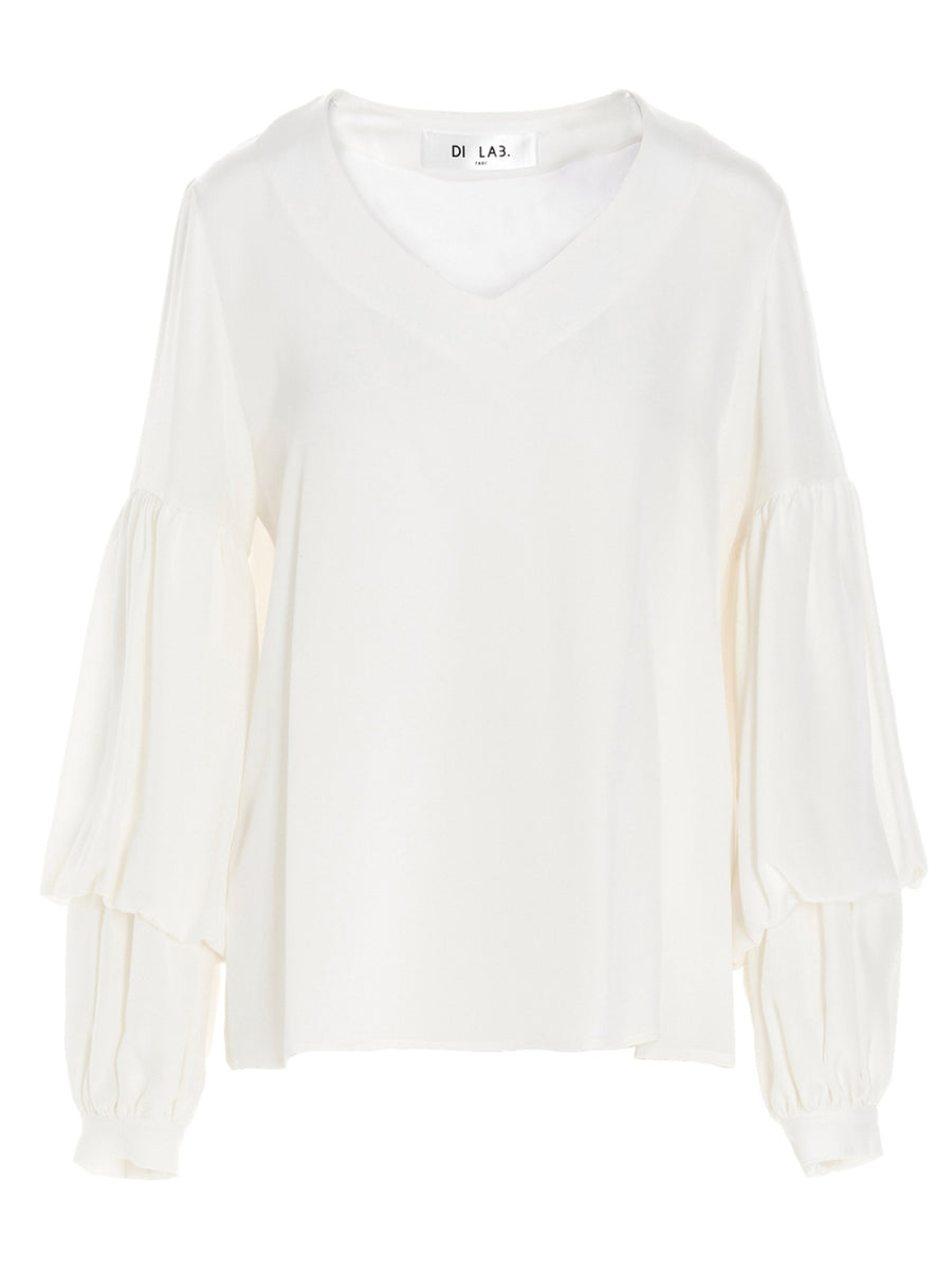Di.la3 Pari' Parì Shirt — White