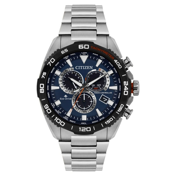 Citizen Stainless steel case watch in blue