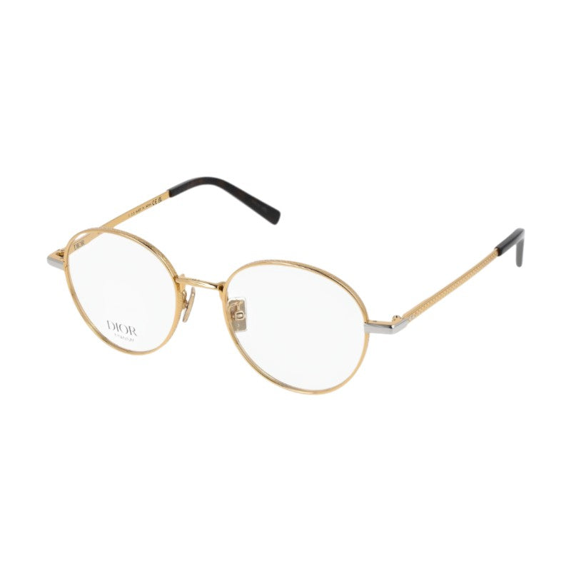 , Frame And Lens Gold Eyeglasses