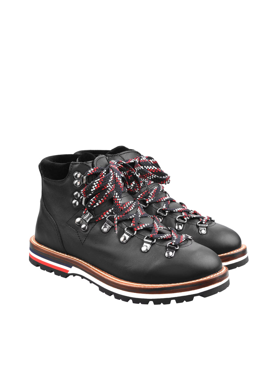 Moncler Blanche Hiking Boot — Black