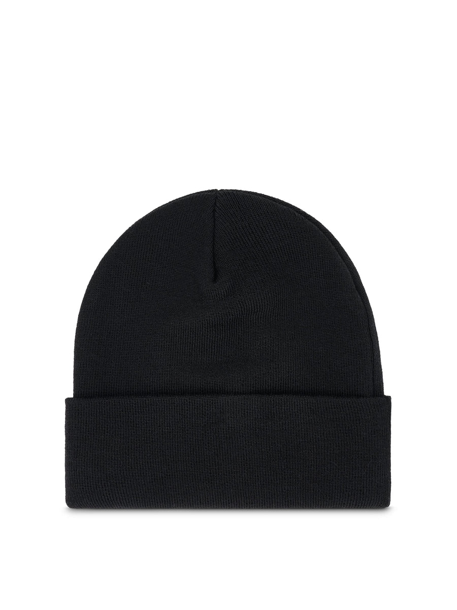 Palm Angels PMLC022F23KNI0011001 Classic Logo Beanie — Black